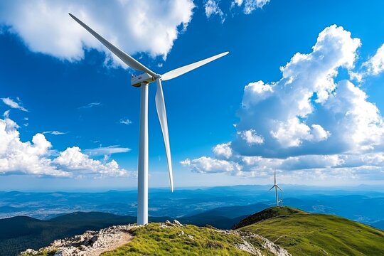 Wind turbines, energy independence, local power reduce reliance on fossil fuels and imported energy