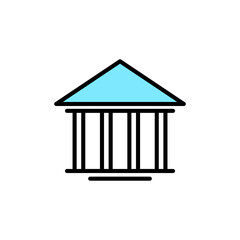 Icon Building Museum symbols editable file