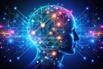 Obraz premium Artificial Intelligence Algorithmic Design