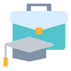 Internship Flat Icon