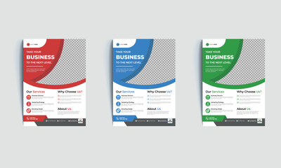 Simple business flyer template,Corporate Business flyer template, Flyer Template Geometric shape used for business poster layout,business flyer template with minimalist layout,Graphic design