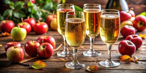 Bubbly Sparkling Cider Sampling