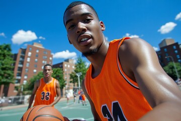 Pickup game, random teams, spontaneous matchups keep the streetball spirit alive