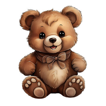 recommend clip art: Teddy bear watercolor clip art