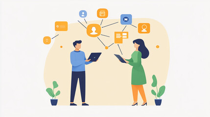 CRM for managing customer referrals.