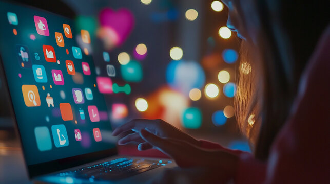 CRM for managing social media interactions.