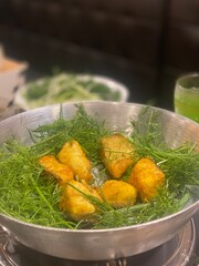 fish with vegetables