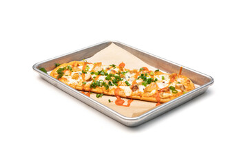 Bar Food: Buffalo Chicken Flatbread