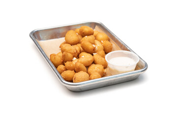 Bar Food: Deep Fried Cheese Curds And Ranch