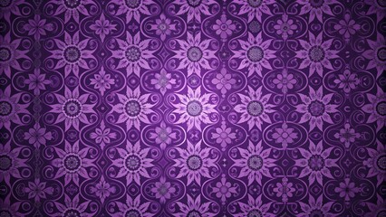 Purple Pattern Background Exquisite Taste