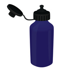 Sport water bottle. vector illustration