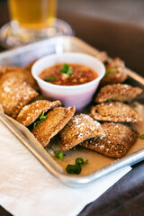 Bar Food: Appetizer Of St. Louis Toasted Ravioli