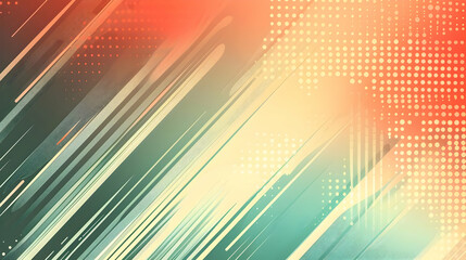 Obraz premium Abstract Background with Diagonal Lines and Dots