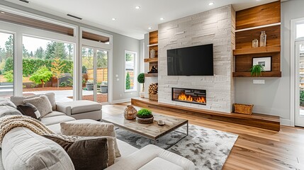 Obraz premium modern living room