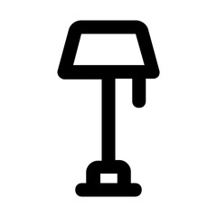 stand lamp icon