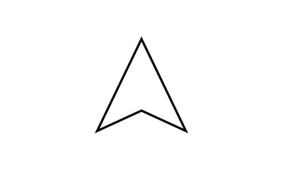 Arrow icon vector direction pointer symbols. Vector EPS 10