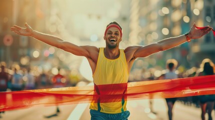 A close-up of a hand pointing at a colorful pie chart on a tablet, symbolizing business analytics, teamwork, and strategic planning in a collaborative office environment.