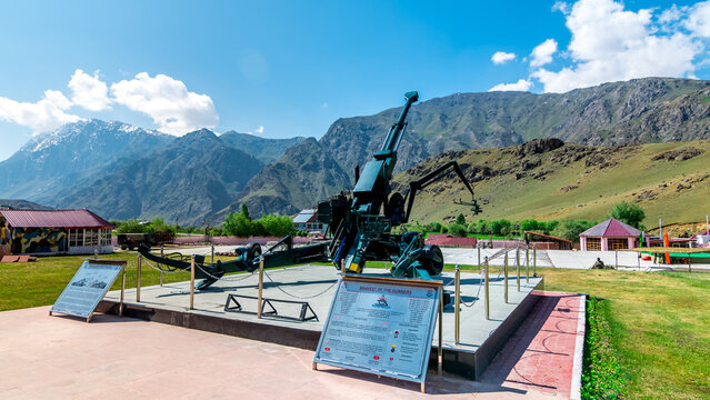 India celebrating 25th anniversary of its resounding victory in the Kargil War Vijay Diwas at Kargil War Memorial, Drass, Jammu and Kashmir.