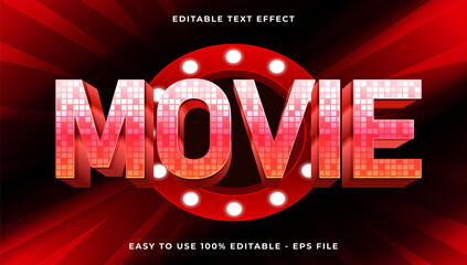 special gradient text style effect template, 3D glow light editable text effect © Hael.IDN