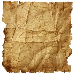 Fototapeta premium Vintage grunge paper texture isolated. 