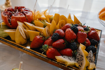 fruit salad with fruit