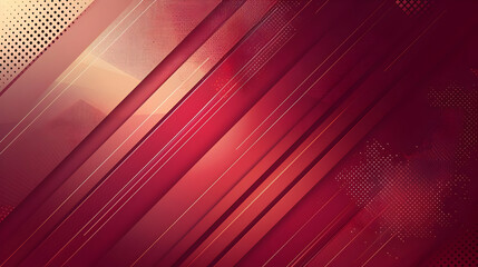 Fototapeta premium Abstract Background with Diagonal Lines and Golden Dots Illustration