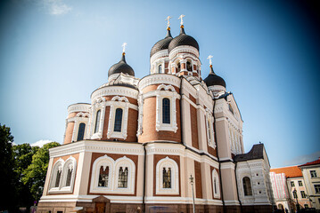 Tallinn Old Town during summer, Estonia