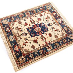 turkish carpet isolated on white background 