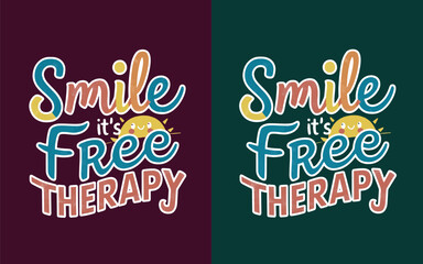 Best trendy creative happiness typography t-shirt design