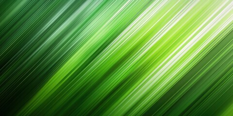 Obraz premium A vibrant abstract background featuring dynamic green lines and gradients, perfect for nature-themed projects and designs.
