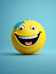 Fototapeta premium background about World smile day illustration, 4k, photorealistic, copy-spacewith generative ai