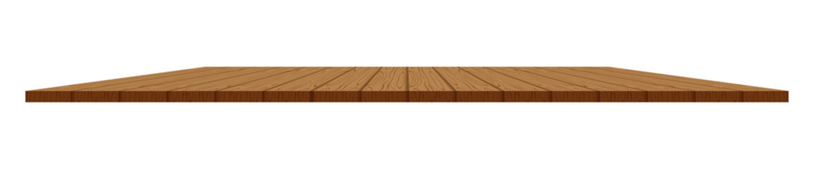 wood plank isolated on white, wood table top, table plank, wooden countertop