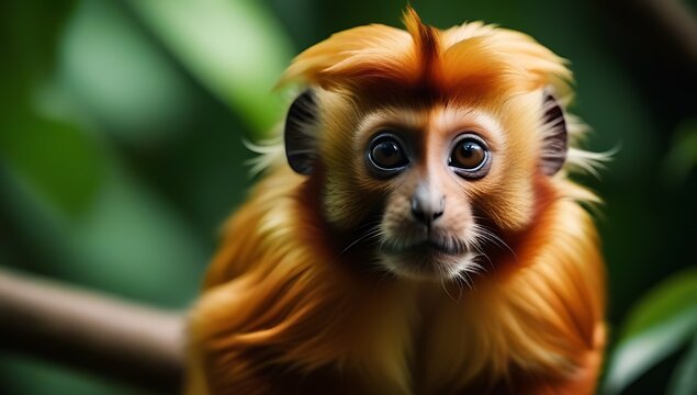 golden lion tamarins flourishing captivity serving testament conservation efforts protect brazil endangered wildlife including baby mico