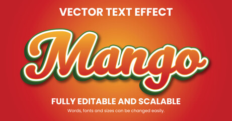 Vector 3D Text Effect Design