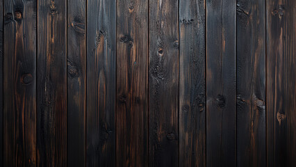 Naklejka premium Wooden plank wall with textured