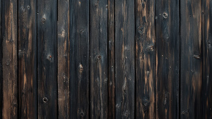 Fototapeta premium Wooden plank wall with textured
