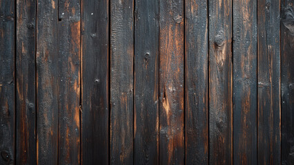 Obraz premium Wooden plank wall with textured