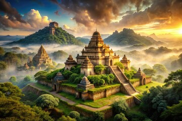 majestic structures ancient civilizations mystical landscapes