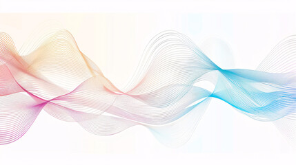 Abstract Flowing Lines Background