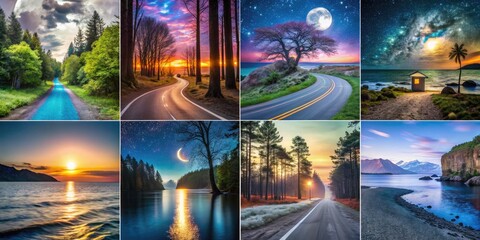 Midnight Mirage, Lost Highway, Whimsical Wander, Mysterious Shores, Enchanted Dream, Lonesome Drive