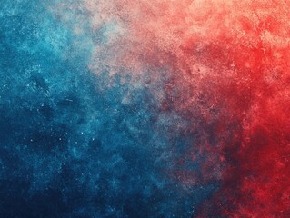 Obraz premium Red and Blue Background Close Up