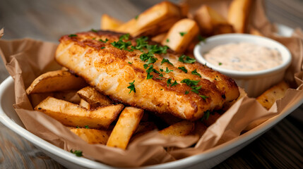 Classic Fish And Chips 