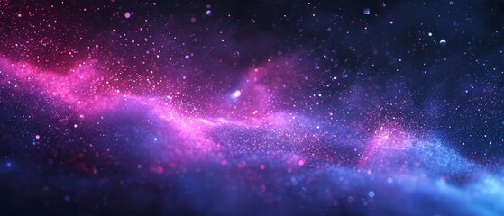 Futuristic data visualization with glowing blue lines and particles, forming a dynamic digital wave.