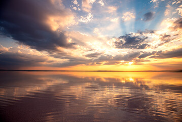 Sunset and amazing colors.