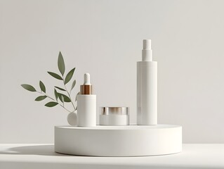 Closeup Minimalist Product Display on Isolated White Background for Flash Sale Banner