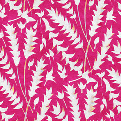 Seamless pattern with bright spring flowers.