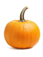 Orange Pumpkin on White Surface