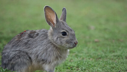 Fototapeta premium Conejo gris.