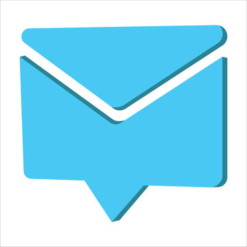 recommend clip art: envelope icon. simple e-mail icon vector illustration