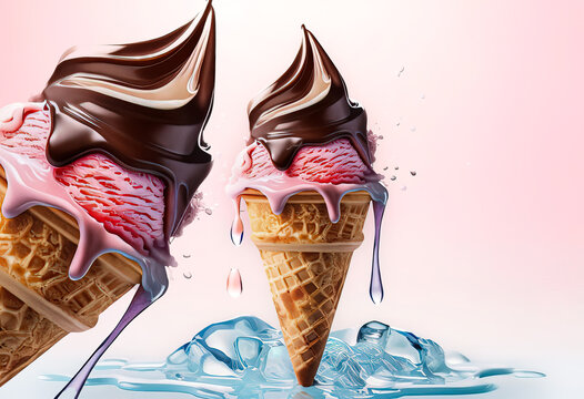 Softy, Ice cream Cone & Cup